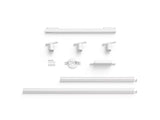 Kit de base Perifo pour plafond, droit (3 spots, 1 barre lumineuse)