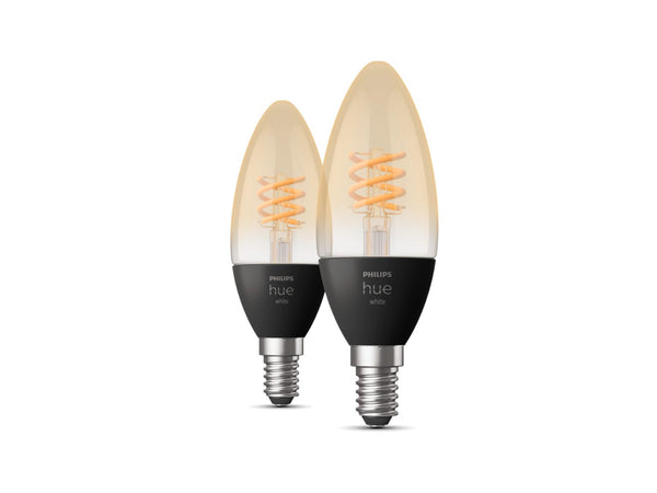 Pack de 2 ampoules E14 avec filament - White