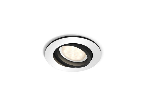 Spot à encastrer Milliskin Aluminium rond