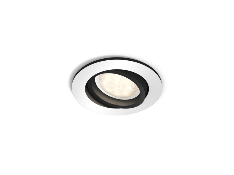 Spot à encastrer Milliskin Aluminium rond